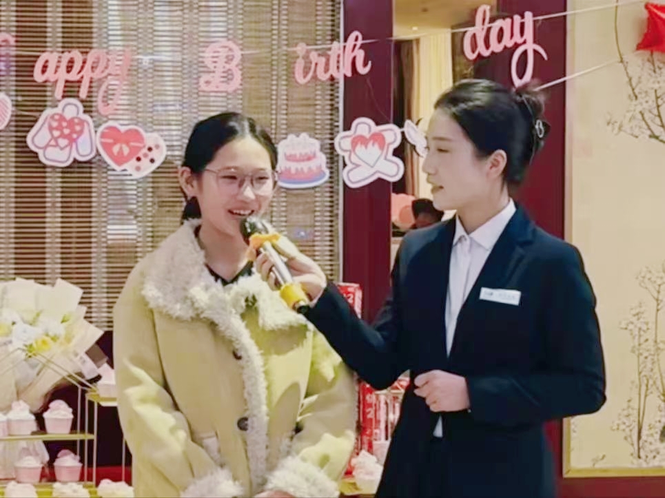 人生第一次，主持夢的初次綻放